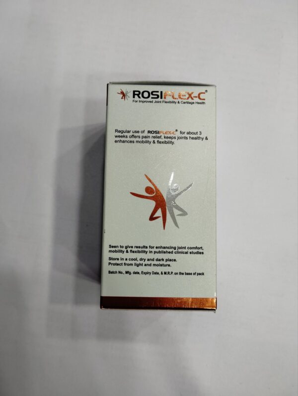 Rosiflex-C
for Improved joint Flexibility &Cartilage  health
Marketed/manufactured -Eris life sciences limited