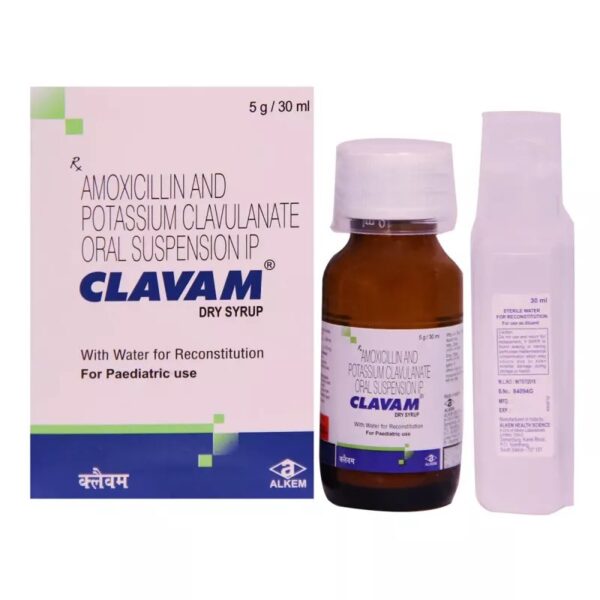 Clavam Dry Syrup (30ml)