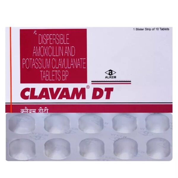 Clavam Tablet DT (200mg/28.5mg) (10tab