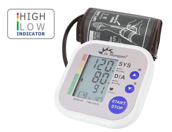 Dr Morepen Digital Bp One Blood Pressure Monitor (1pcs) - Image 2