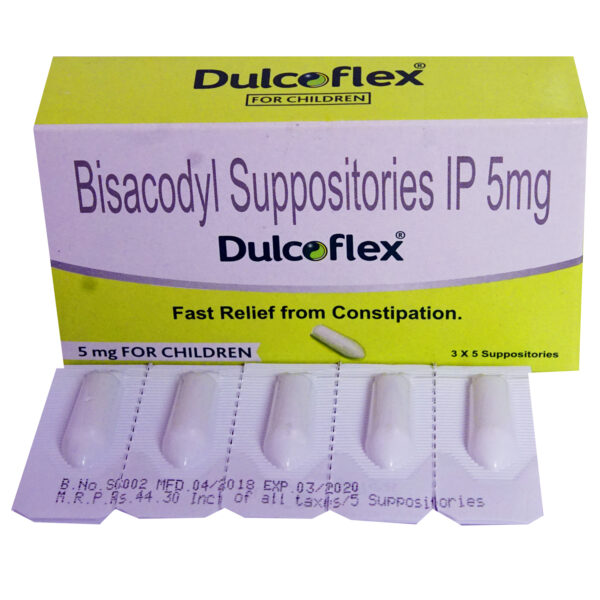 Dulcoflex Suppository (5mg) (5pcs)