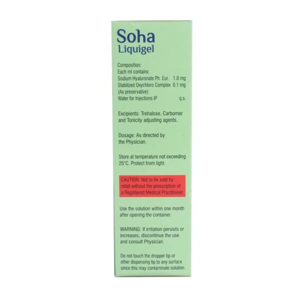 SOHA LIQUIGEL Eye Drops 10ml - Image 2