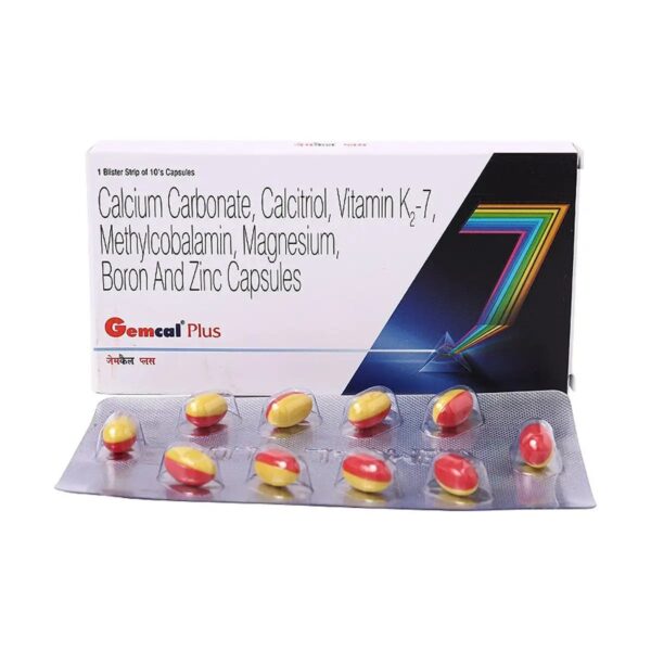 Gemcal Plus Capsule 10's