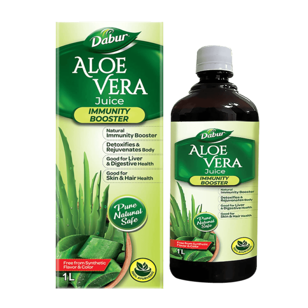 Dabur Aloe Vera Juice | For Immunity, Detoxification, Digestion, Skin & Hair
