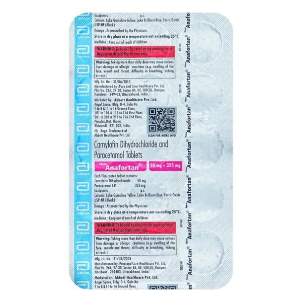 Anafortan New Tablet 15's