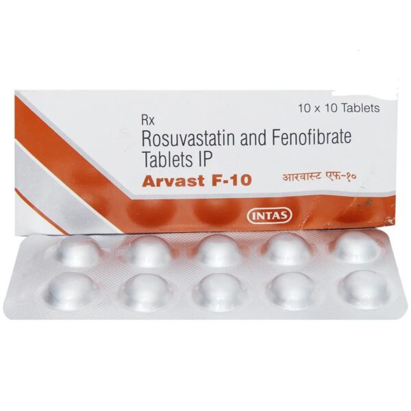 Arvast F 10 Tablet 10's - Image 2