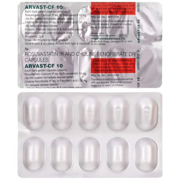 Arvast-CF Capsule 10's