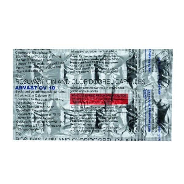 Arvast CV 10 Capsule 10's