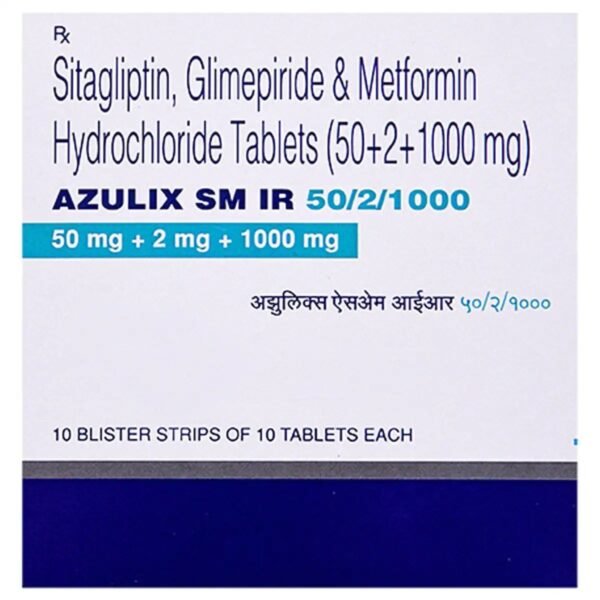 Azulix SM IR 50/1000/2 Tablet 10's