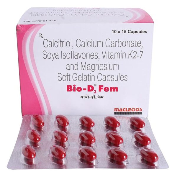 Bio-D3 Fem Capsule 15's