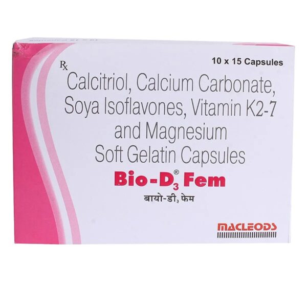 Bio-D3 Fem Capsule 15's - Image 2