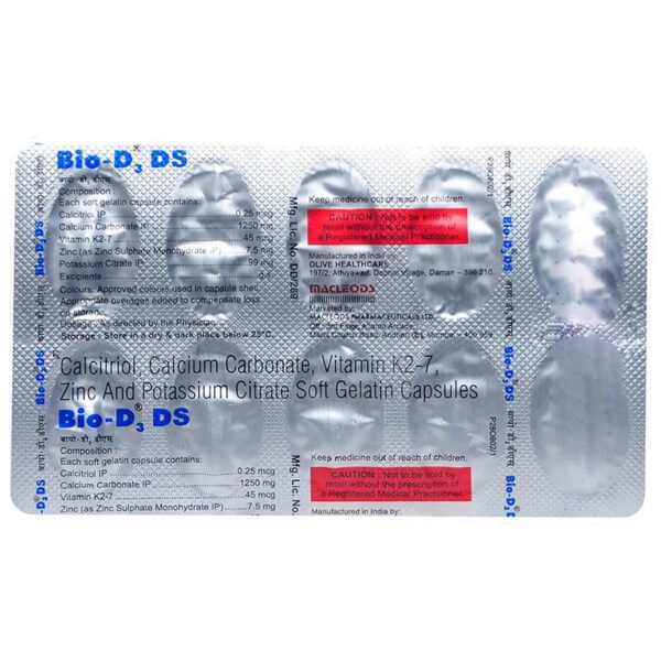 Bio D3 DS Capsule 10's - Image 2