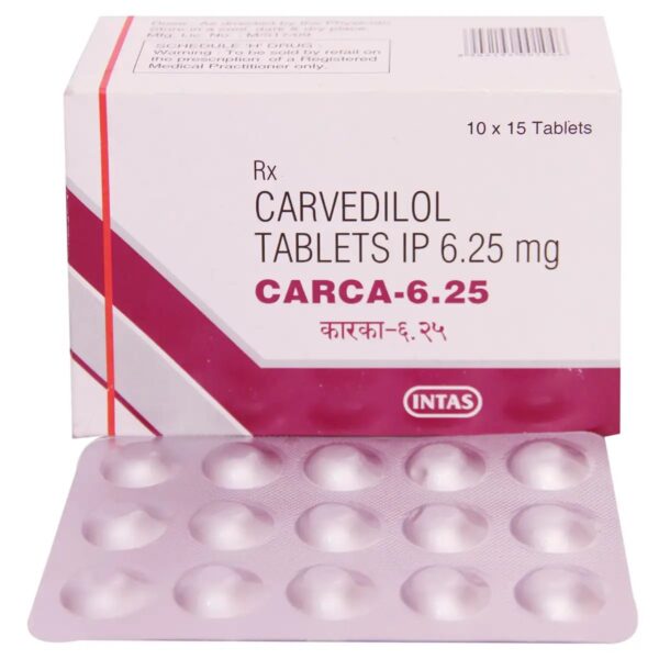 Carca-6.25 Tablet 15's