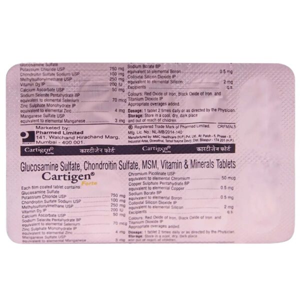 Cartigen Forte Tablet 10's