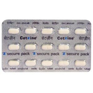 Cetzine 10 mg Tablet 15's