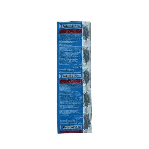 Cetzine Cold Tablet 10's - Image 2