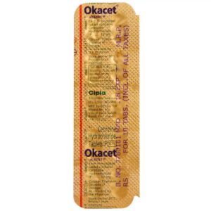 Okacet Tablet 10's