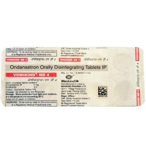Vomikind MD 4 Tablet 10's