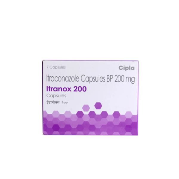 Itranox 200mg Capsule 7's