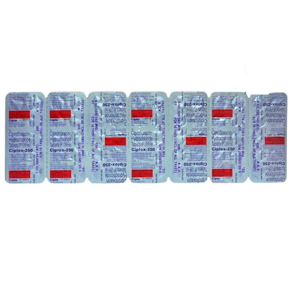 Ciplox-250 Tablet 10's