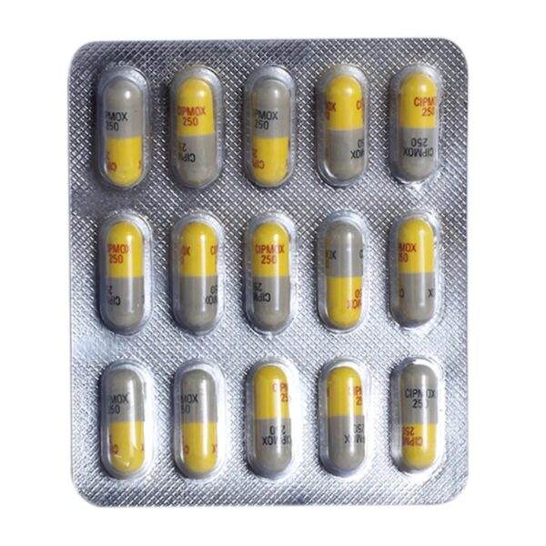 Cipmox 250 Capsule 15's
