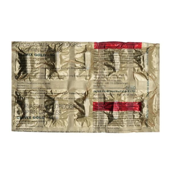 Clavix Gold 40 Capsule 10's