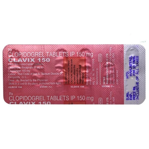 Clavix 150 Tablet 10's - Image 2
