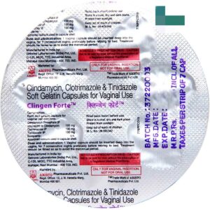 Clingen Forte Vaginal Capsule 7s