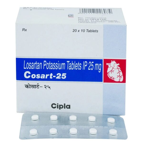 Cosart-25 Tablet 10's