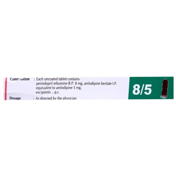 Coversyl-AM 8/5 Tablet 10's - Image 2