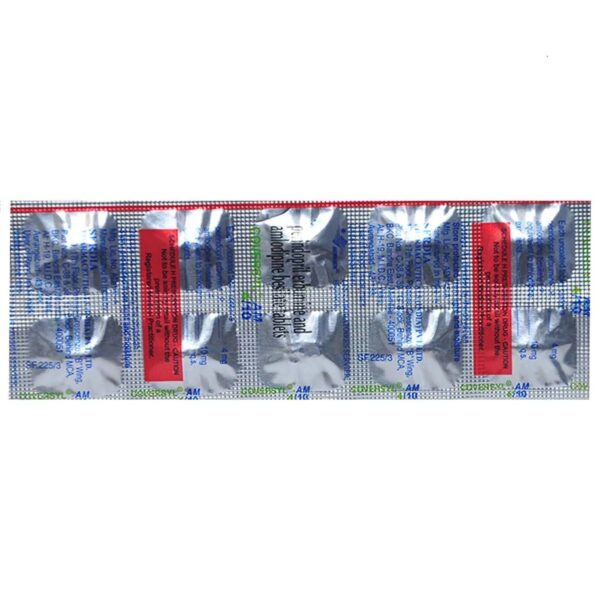 Coversyl-AM 4/10 Tablet 10's - Image 2