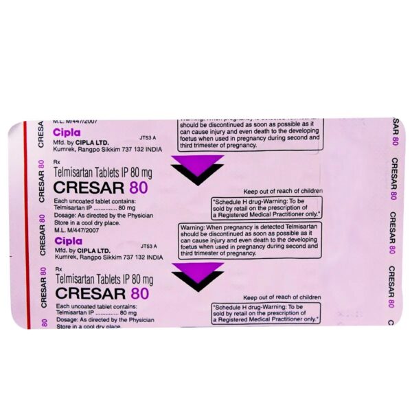 Cresar 80 Tablet 10's - Image 2