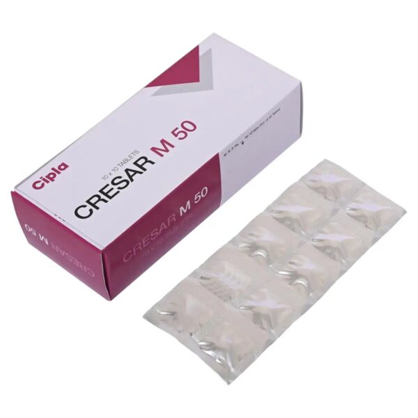Cresar M 50 Tablet 10's
