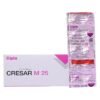Cresar M 25 Tablet 10's