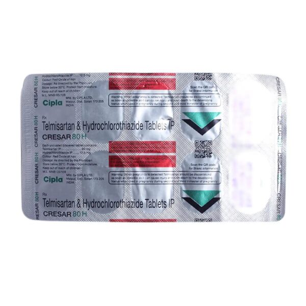 Cresar 80H Tablet 10's
