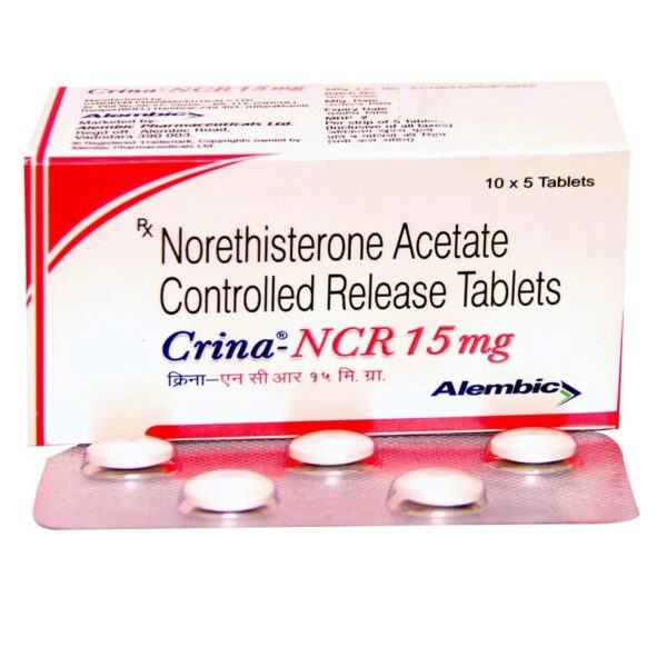 Crina-NCR 15 mg Tablet 5's - Image 2