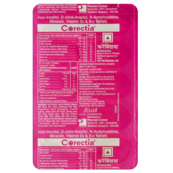 Corectia Tablets 10's - Image 2