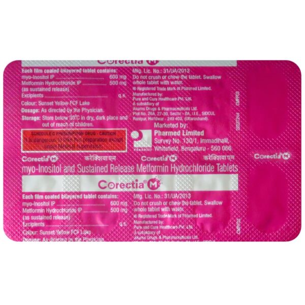 Corectia M Tablet 10's - Image 2