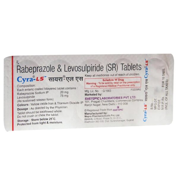 Cyra-LS Tablet 10's - Image 2