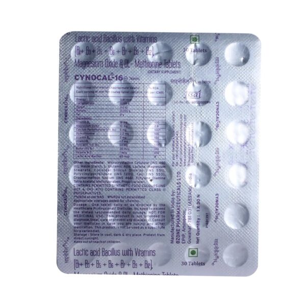 Cynocal-16 Tablet 30's - Image 2