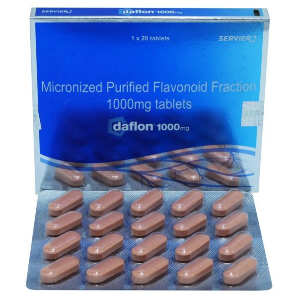 Daflon 1000 mg Tablet 20's - Image 4