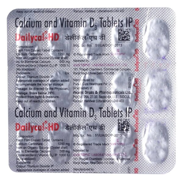 Dailycal HD Tablet 15's - Image 2