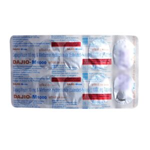 Dajio-M 1000 Tablet 10's