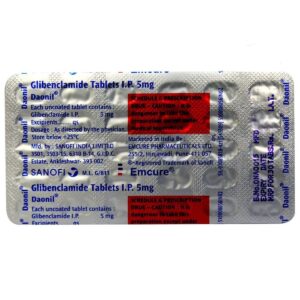 Daonil Tablet 30's