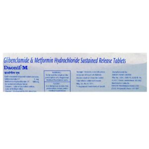 Daonil-M Tablet 15's