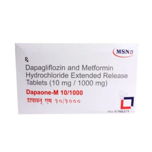 Dapaone M 10/1000 Tablet 10's