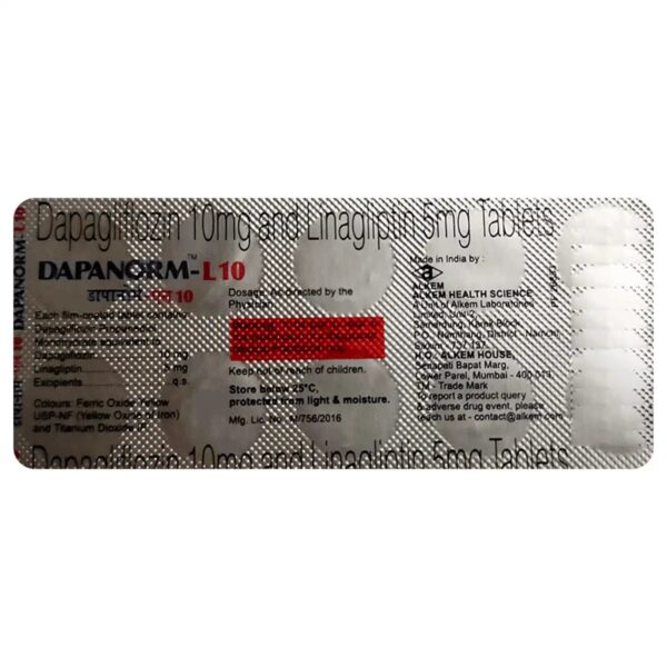 Dapanorm-L10 Tablet 10's - Image 3