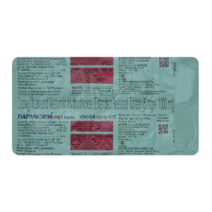 Dapanorm-M 5 Forte Tablet 10's