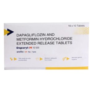 Daparyl-M 10/500 Tablet 10's
