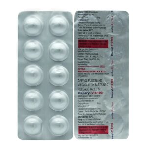 Daparyl-V 5/100 Tablet 10's